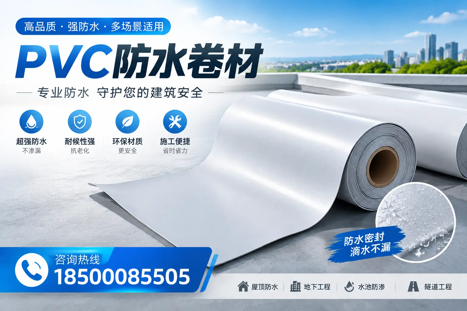 PVC防水卷材的市场竞争分析，常德品牌选择参考